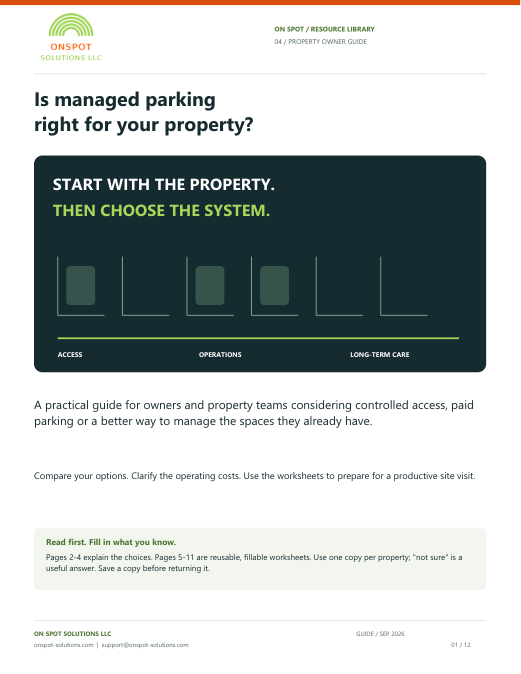 Is managed parking right for your property? cover